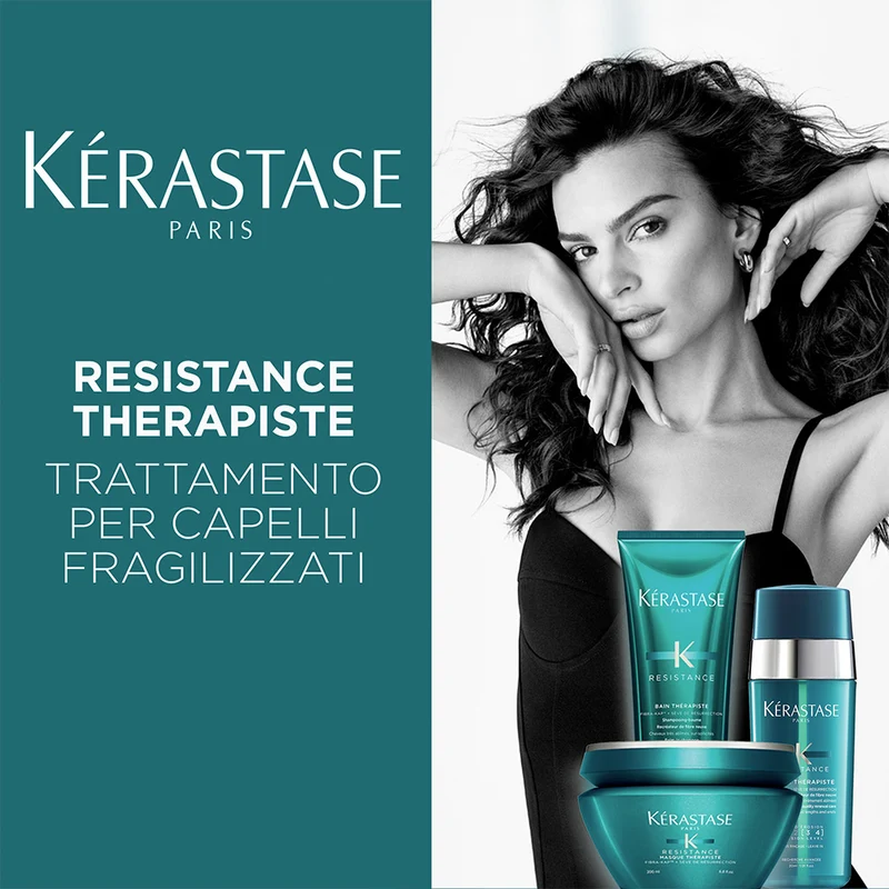 Kerastase Resistance Bain Therapiste 250ml Masque Therapiste 200ml Serum Therapiste 30ml
