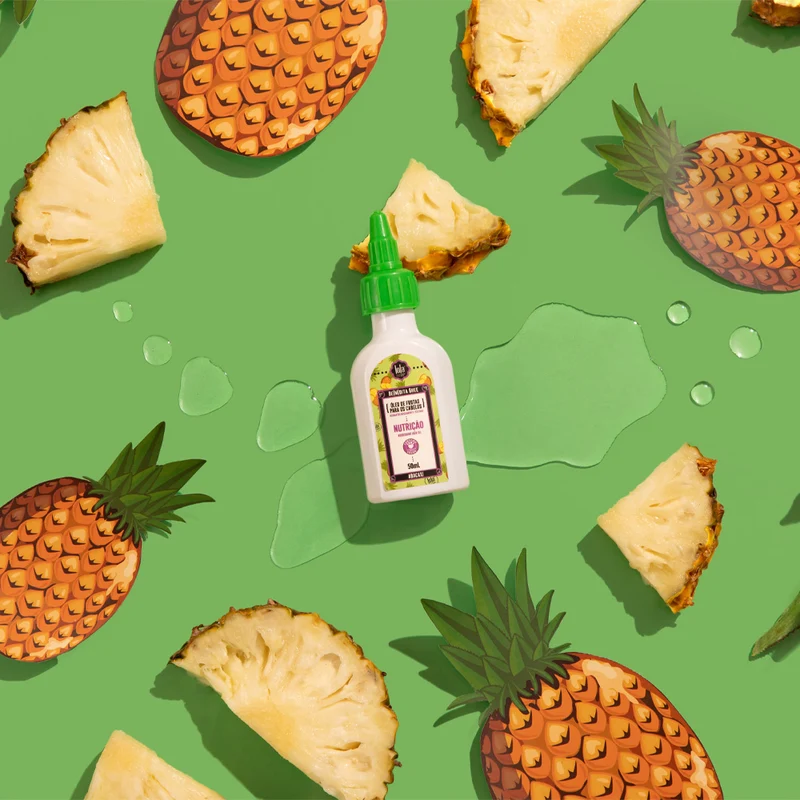 Lola From Rio Bemdita Ghee ÓLeo Nutrição Abacaxi e Manteiga de Bacuri 50ml - huile nourissante anti-frisottis