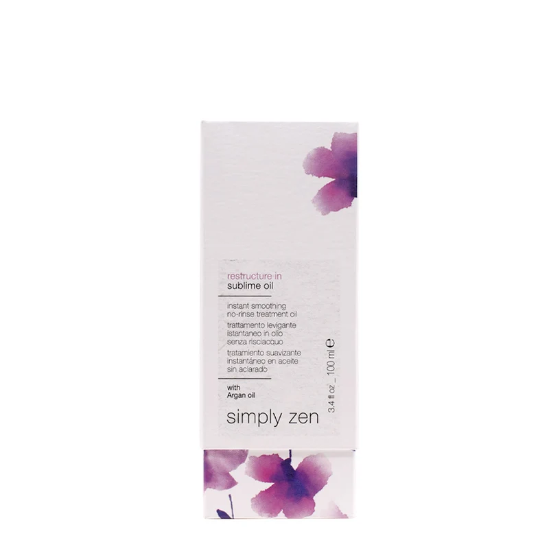 Z.one Concept Simply Zen Restructure-In Subllime Oil 100ml - huile lissante pour cheveux secs ou abîmés