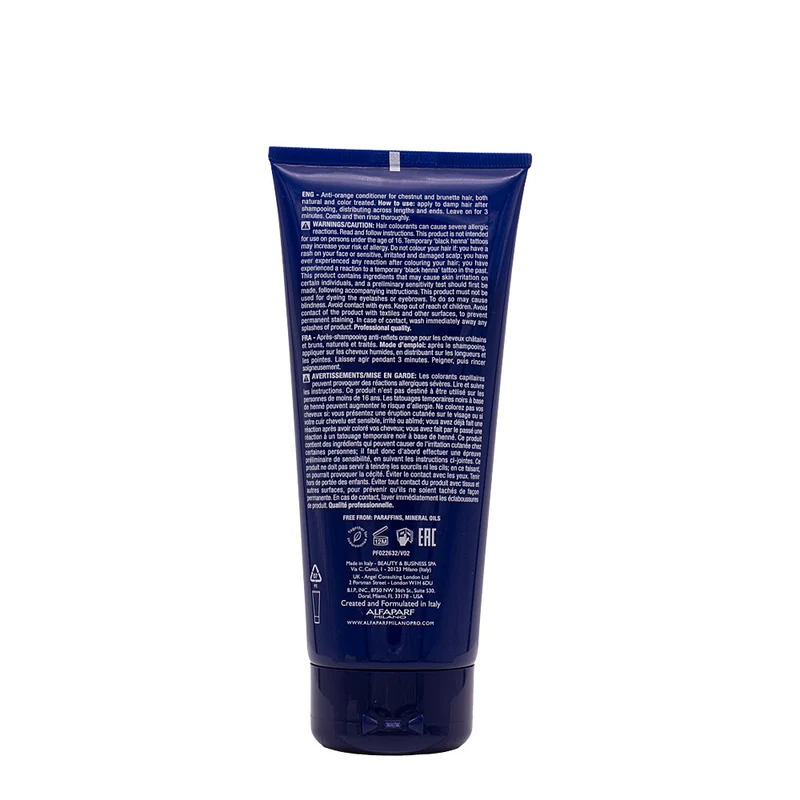 Alfaparf Milano Semi di Lino Brunette Anti-Orange Conditioner 200ml - conditionneur anti-orange