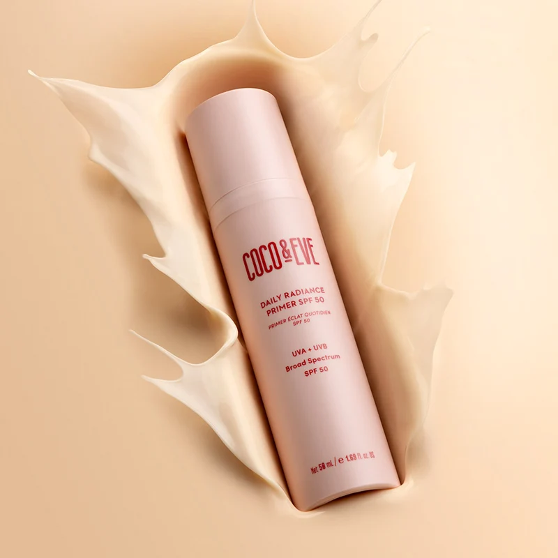 Coco & Eve Daily Radiance Primer SPF50 50ml - crème solaire pour le visage
