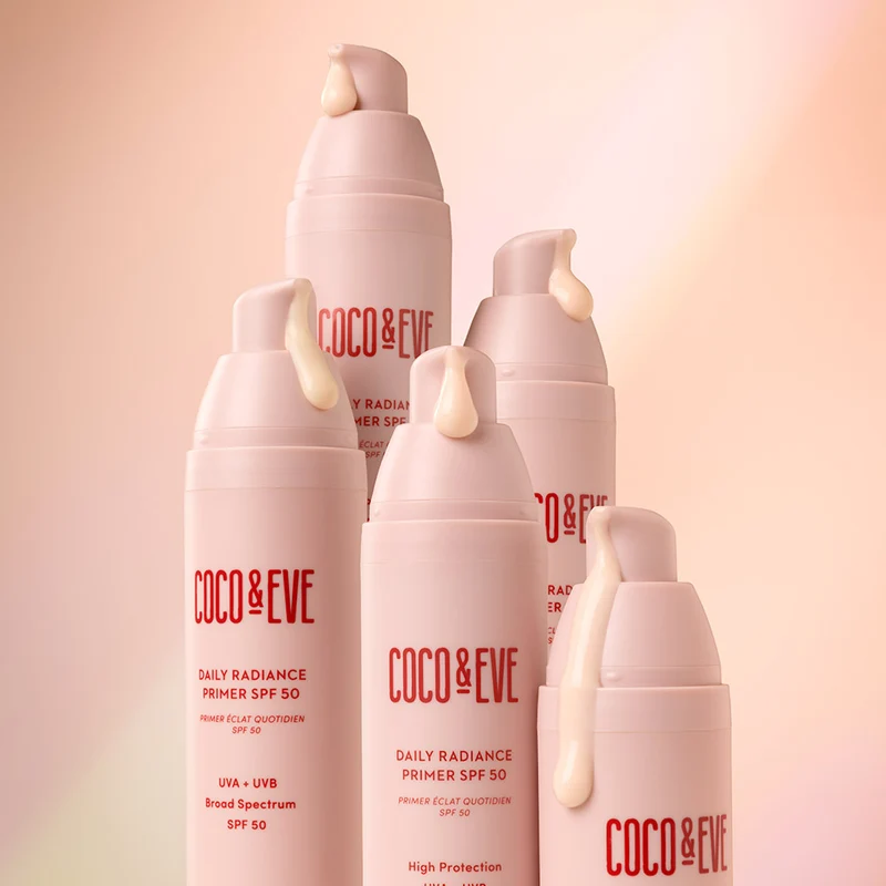 Coco & Eve Daily Radiance Primer SPF50 50ml - crème solaire pour le visage