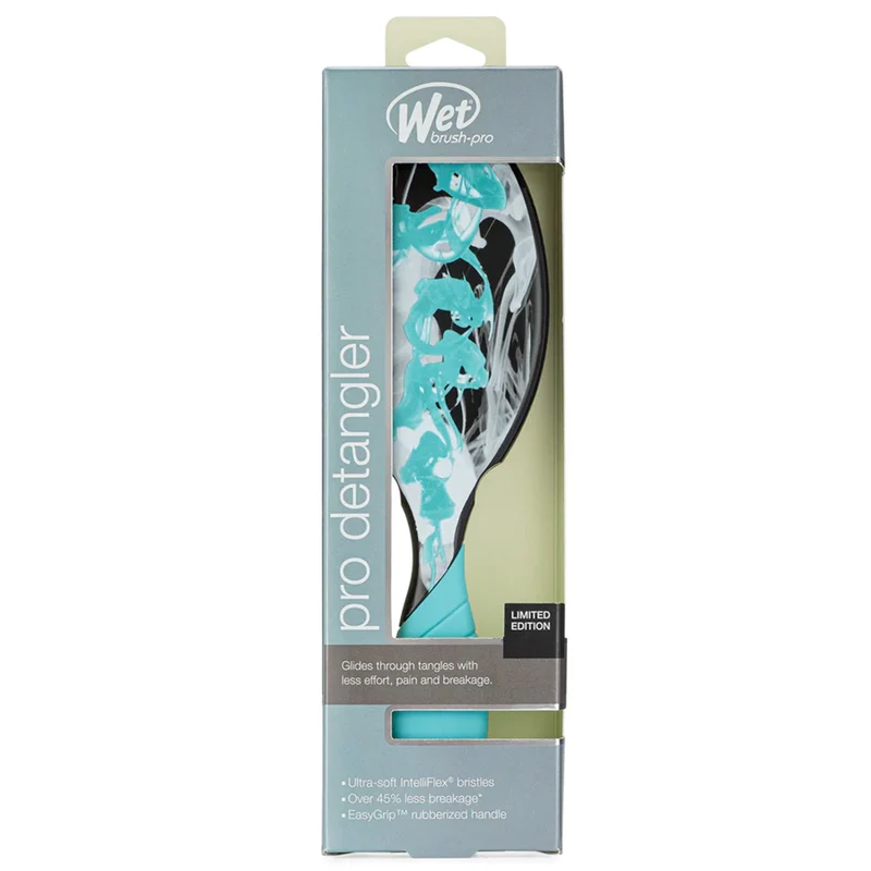 WetBrush Pro Detangler Inked Impression Artic Blue - brosse démêlante