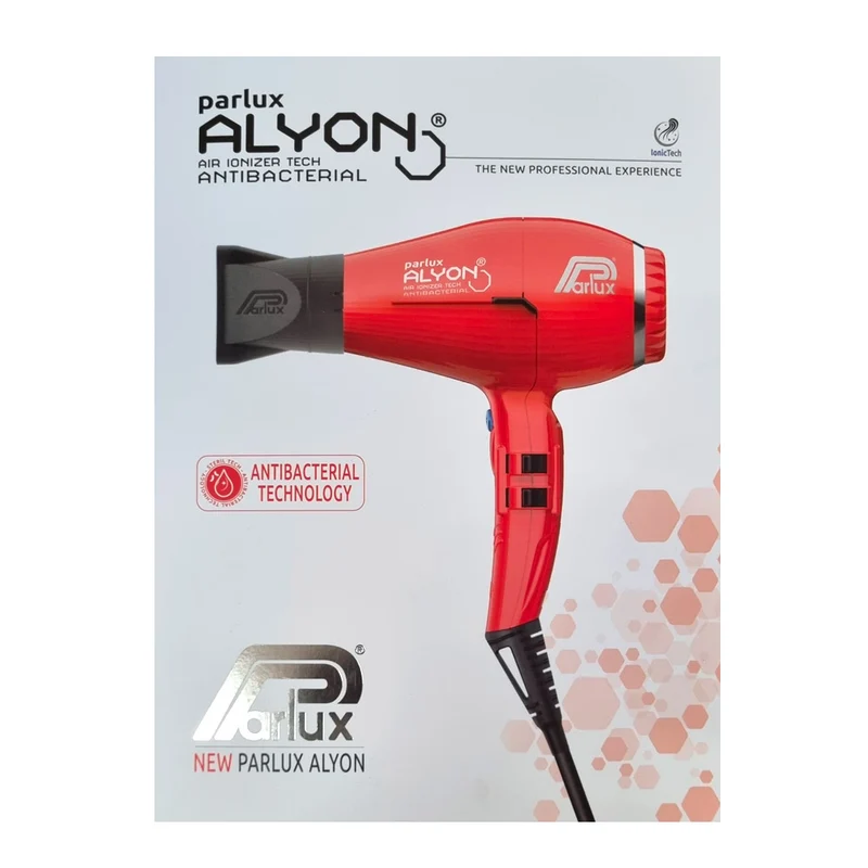 Parlux Alyon Air Ionizer Tech Antibactérien Rouge