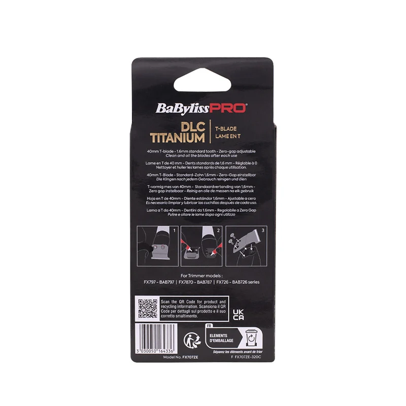 Babyliss Pro 4Artists Tête de Rechange