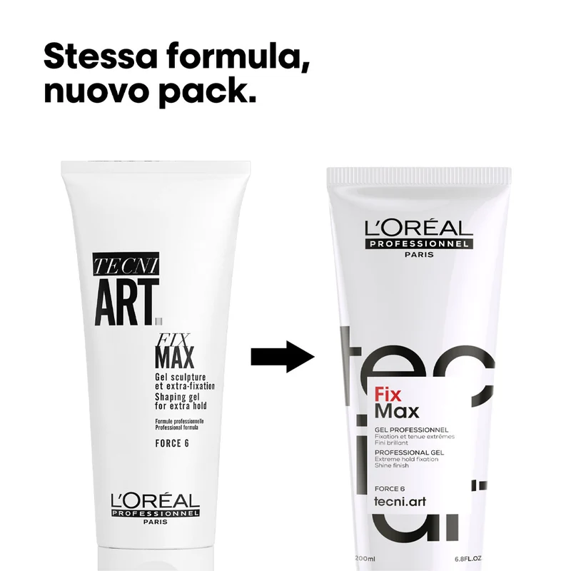 L'Oréal Tecni Art Fix Max Shaping Gel 200ml - gel tenue extrême