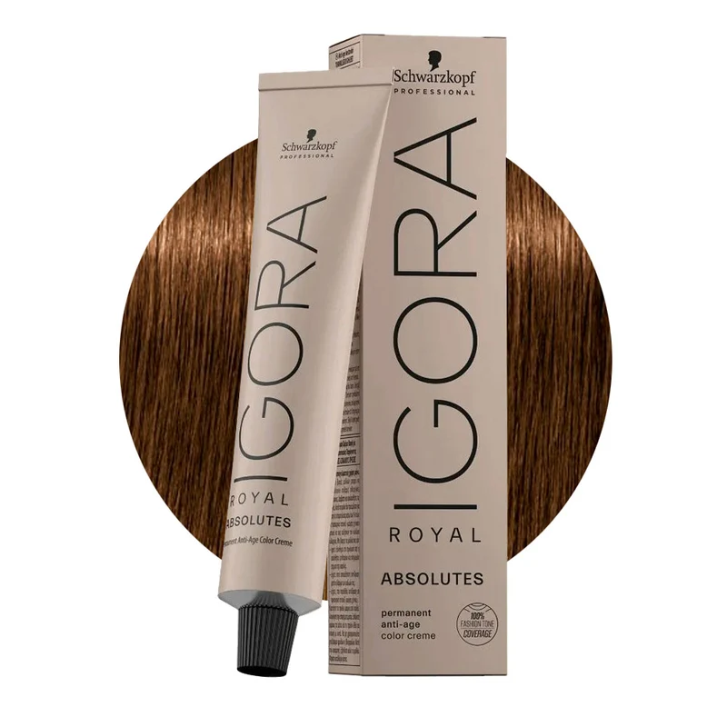 Schwarzkopf Igora Royal Absolutes 8-60 Blond Clair Chocolat Naturel 60ml - coloration permanente