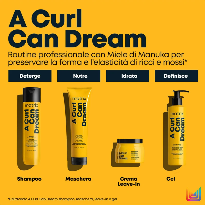 Matrix Haircare A Curl Can Dream Cream 500ml - crème pour cheveux bouclés et/ou ondulés