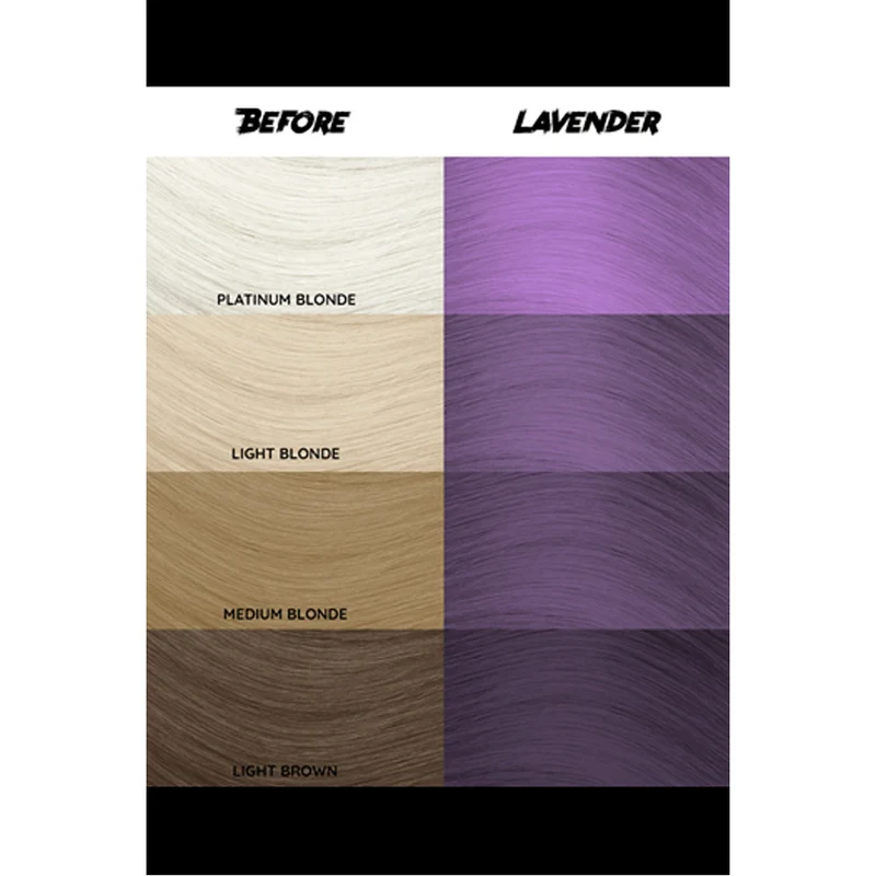 Crazy Color Lavender no 54, 100ml - crème colorante lavande