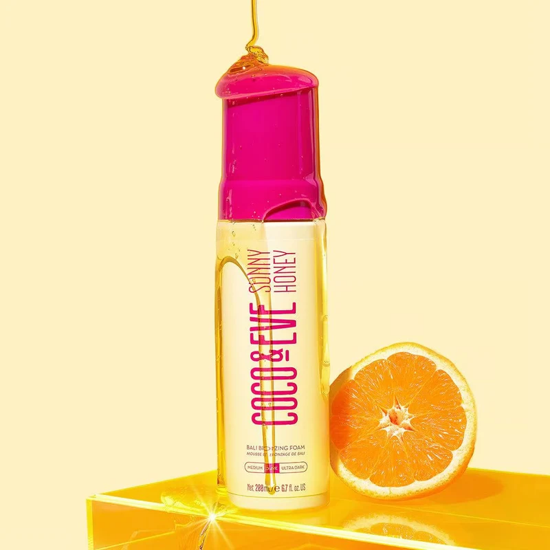 Coco & Eve Sunny Honey Bali Bronzing Foam (Medium) 200ml - mousse autobronzante