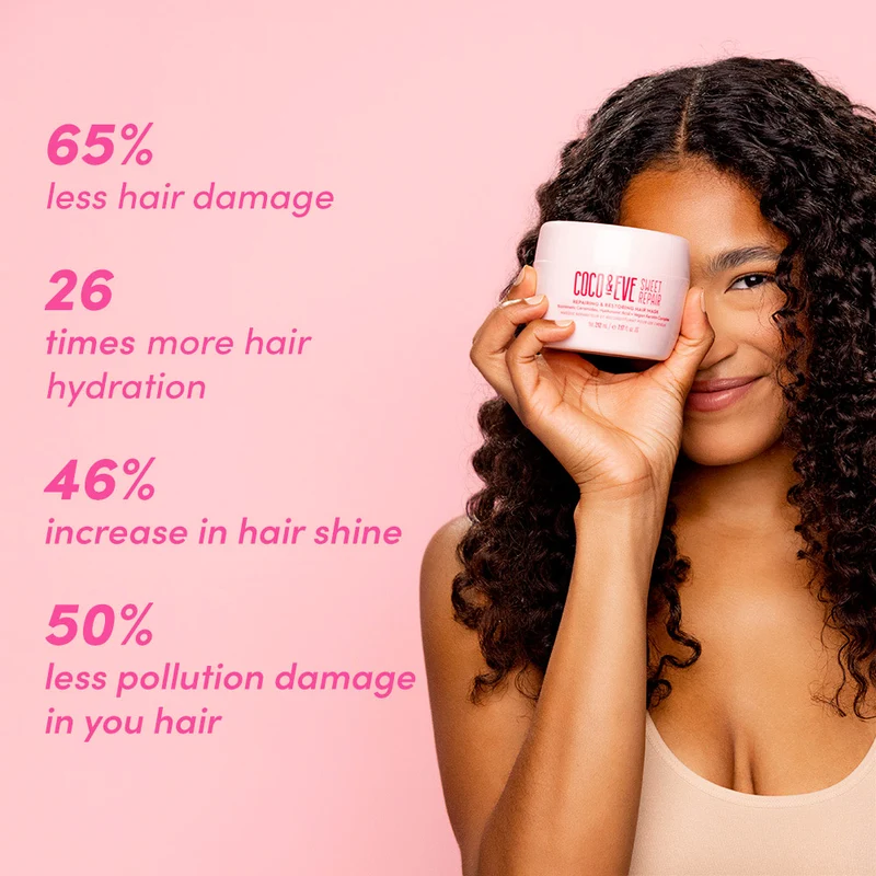 Coco & Eve Sweet Repair Mask 212ml - masque restructurant