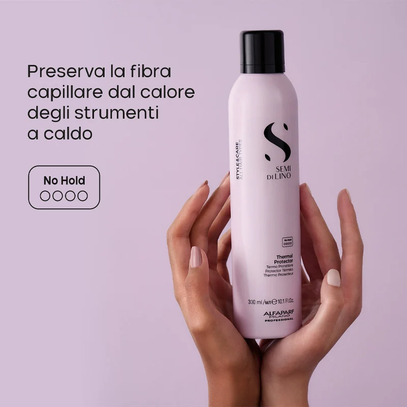 Alfaparf Milano Semi Di Lino Style&Care Thermal Protector 300ml - spray protecteur contre la chaleur