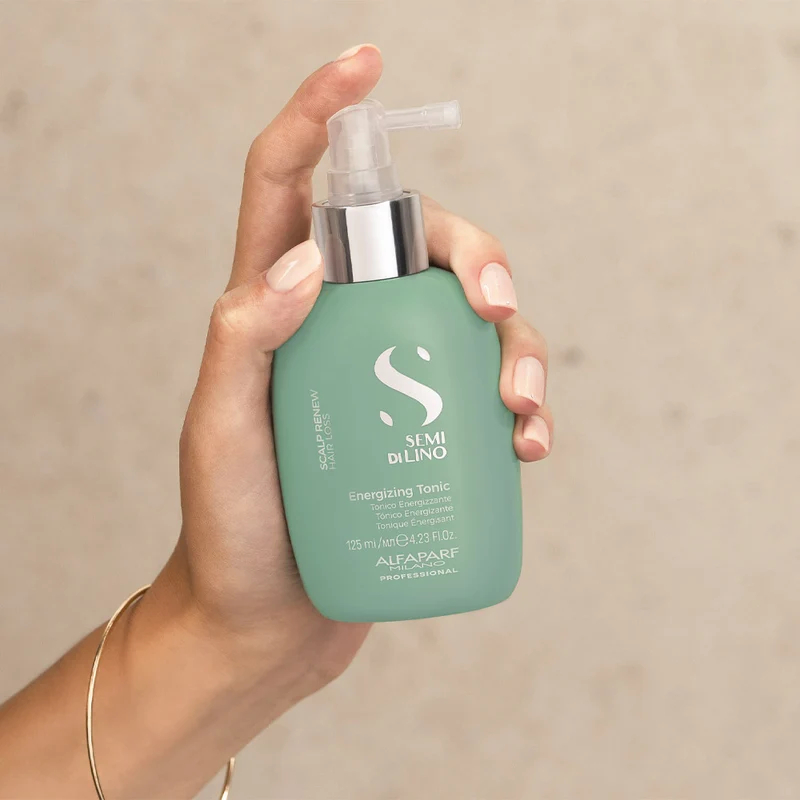 Alfaparf Milano Semi Di Lino Scalp Renew Energizing Tonic 125ml - tonique énergisant