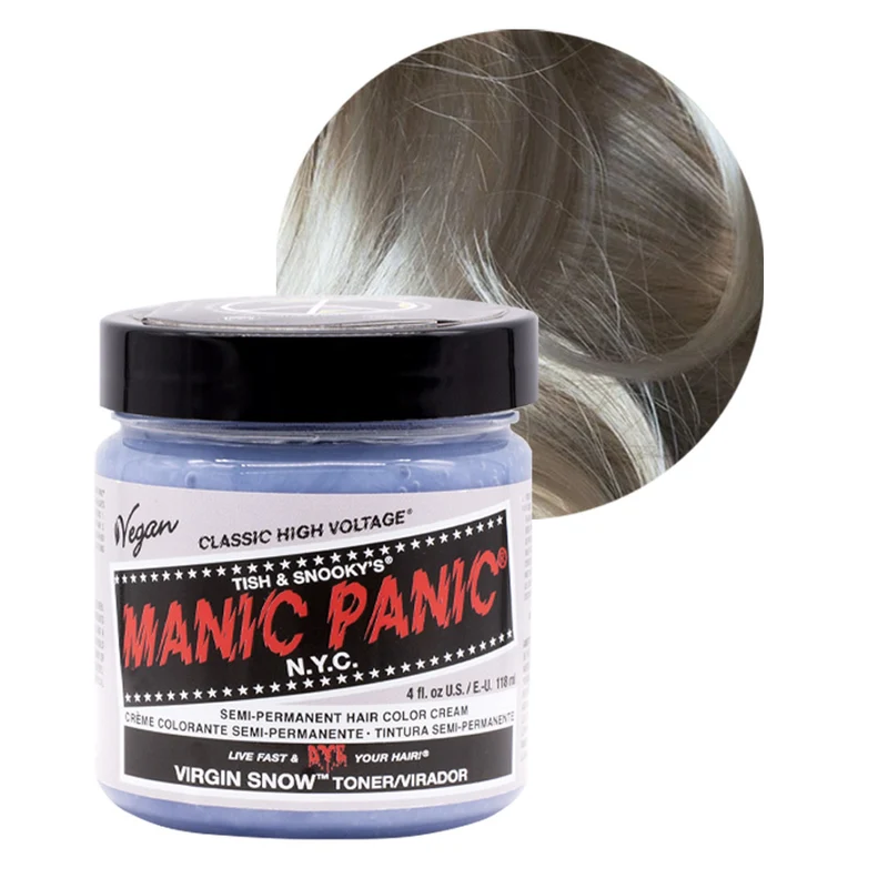 Manic Panic Classic High Voltage Virgin Snow 118ml - crème colorante semi-permanente