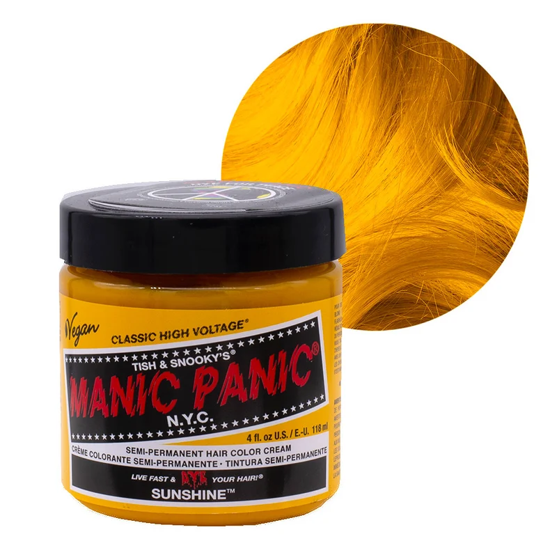 Manic Panic Classic High Voltage Sunshine 118ml - crème colorante semi-permanente