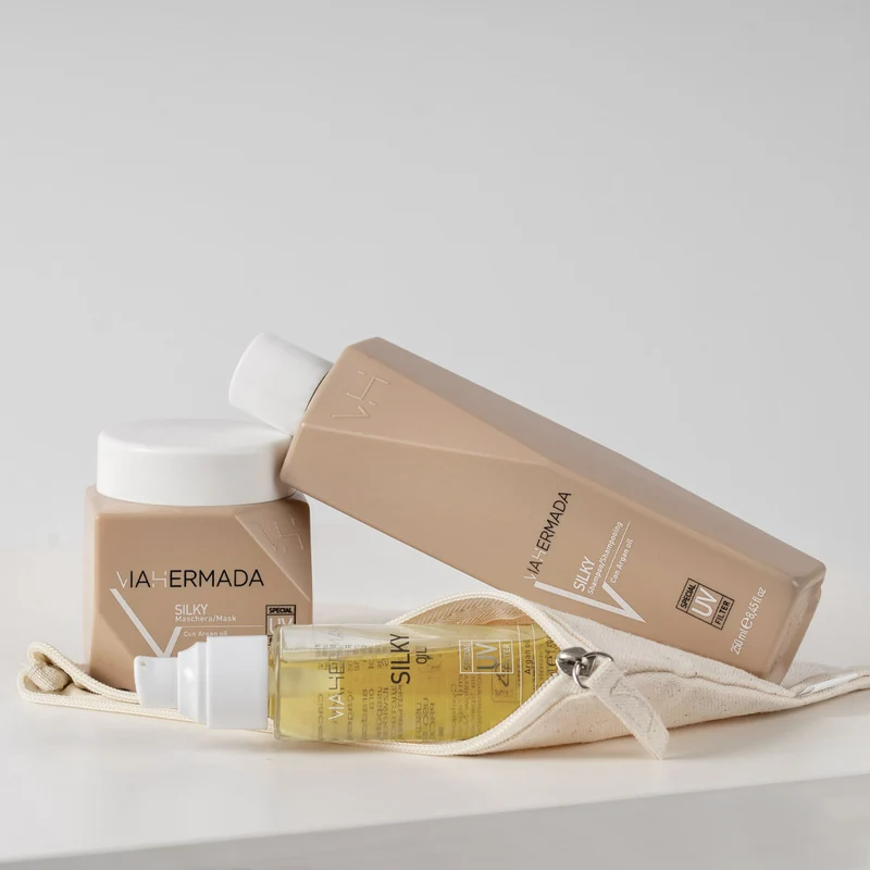 VIAHERMADA Silky Oil 50ml - fluide anti-frizz à l'huile d'argan