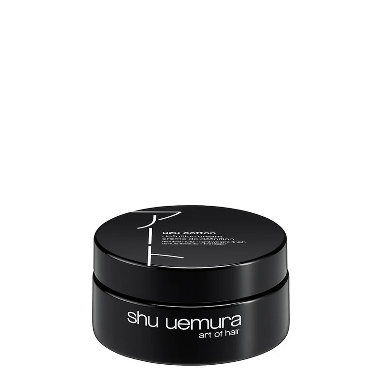 Shu Uemura Styling Uzu Cotton Definition Cream 75ml - cire légère pour cheveux indisciplinés