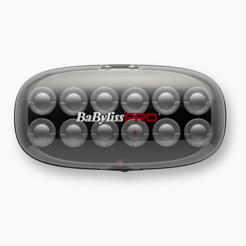 Babyliss Pro Set de 12 Bigoudis Chauffants BAB3025E