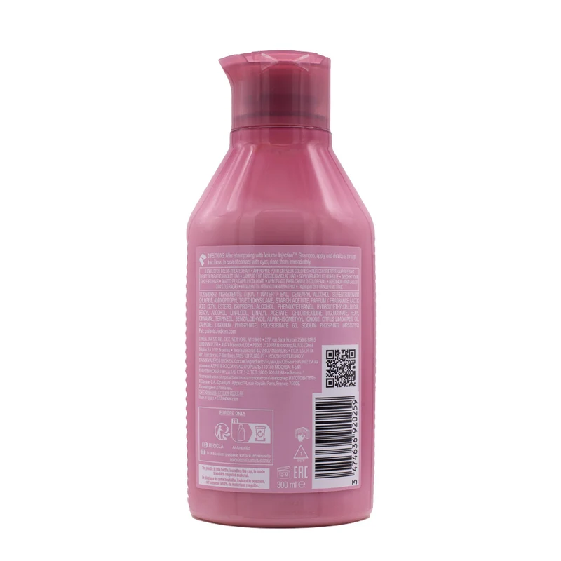 Redken Volume Injection Conditioner 300ml- après - shampooing pour cheveux fins
