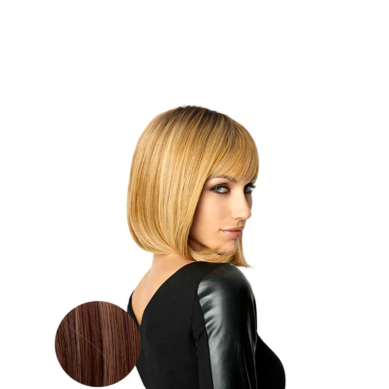 Hairdo Classic Page Perruque brun rougeâtre clair