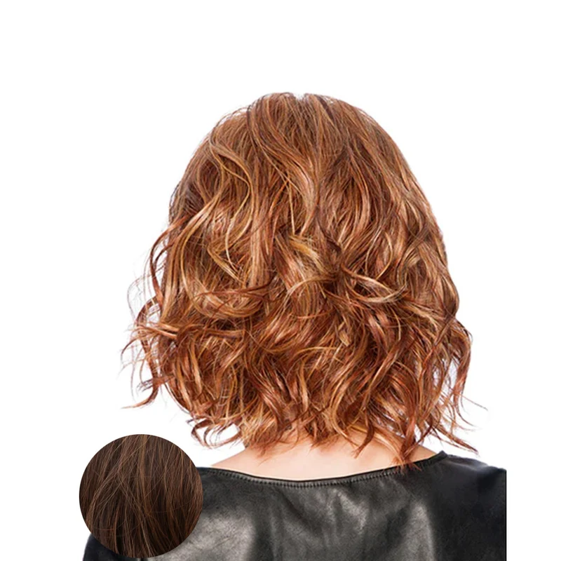 Hairdo On The Edge Perruque Brun Rubis Moyen