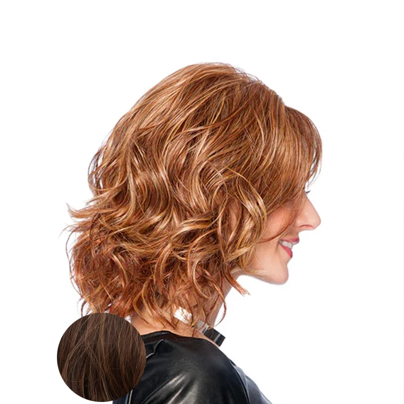 Hairdo On The Edge Perruque Brun Rubis Moyen