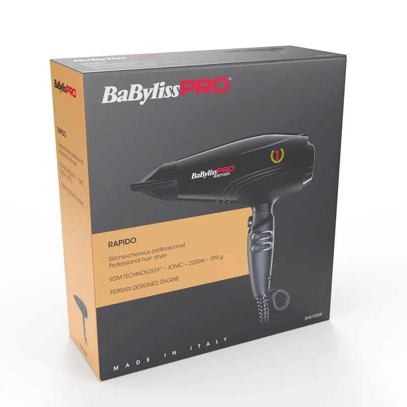 Babyliss Pro Sèche-cheveux Rapido BAB7000IE