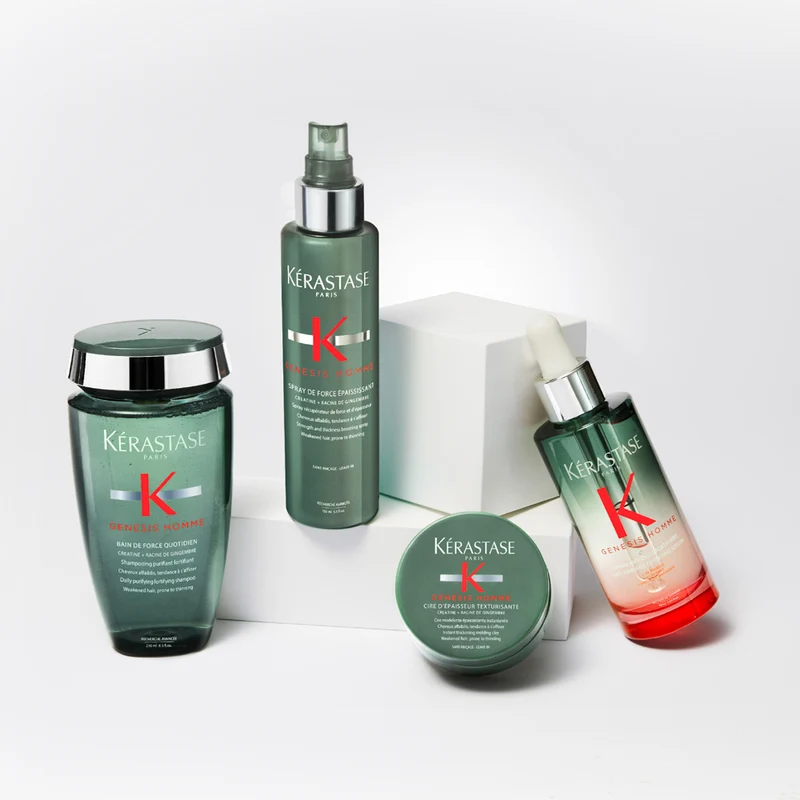 Kerastase Genesis Homme Serum 90ml - sérum anti-chute fortifiant pour cheveux fragilisés