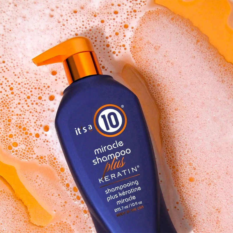 It's A 10 Miracle Shampoo Plus Keratin 295,7ml - shampooing quotidien à la kératine