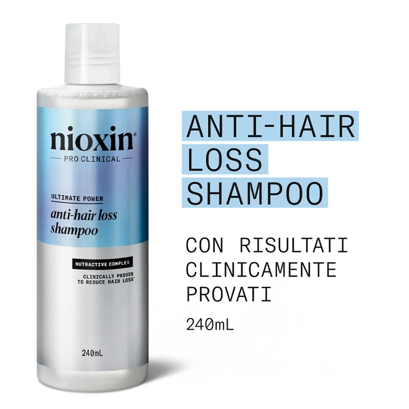 Nioxin Anti Hair Loss Shampoo 240ml - shampooing anti-chute
