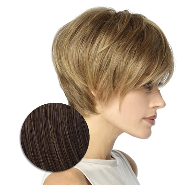 Hairdo Milano Perruque Marron Moyen Cuivré - perruque coupe courte