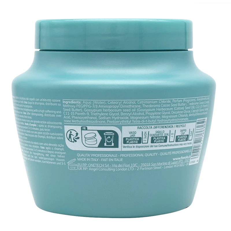 Fanola Wonder Smooth Extra Care Mask 500ml - masque lissant