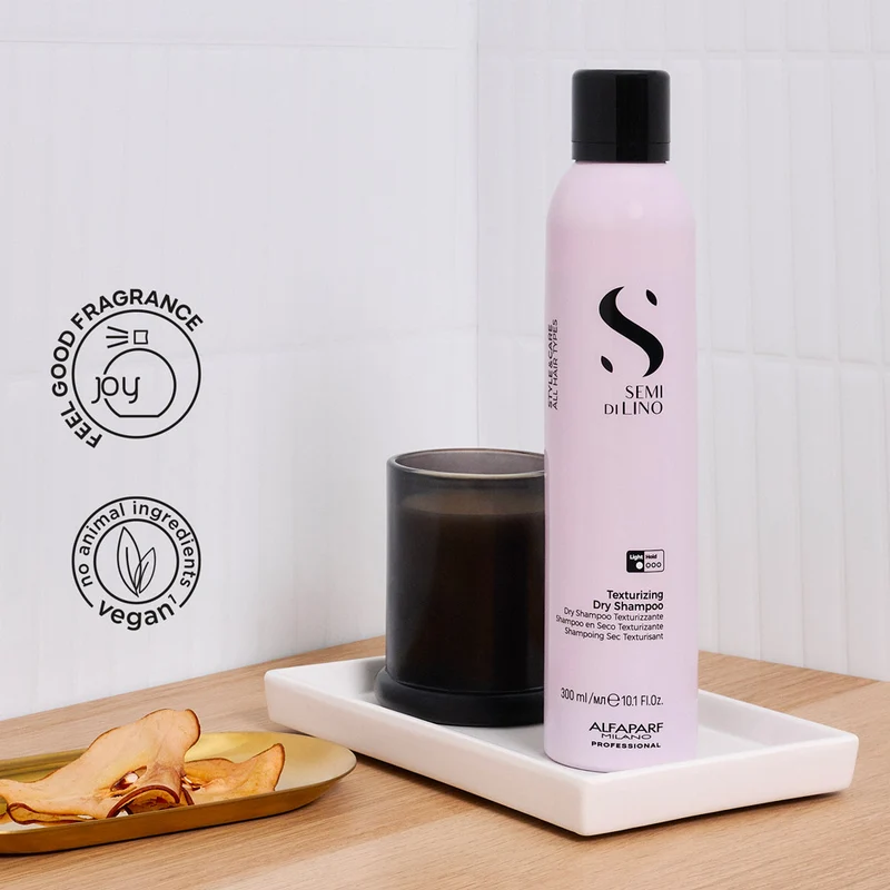 Alfaparf Milano Semi Di Lino Style&Care Texturizing Dry Shampoo 300ml - shampoing sec texturisant