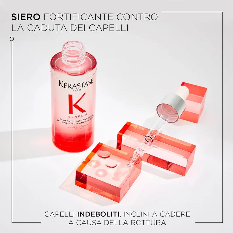 Kerastase Genesis Bain Nutri Fortifiant 250ml Serum Anti-Chute Fortifiant 90ml
