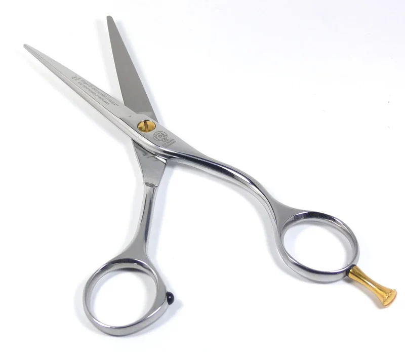 Friseurschere Ergo Shiny Line poliert, Gesamtlänge 15 cm