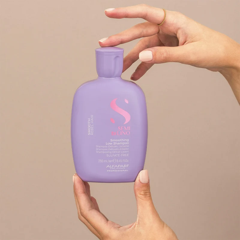 Alfaparf Milano Semi di Lino Smooth Smoothing Low Shampoo 250ml - shampoing lissant délicat