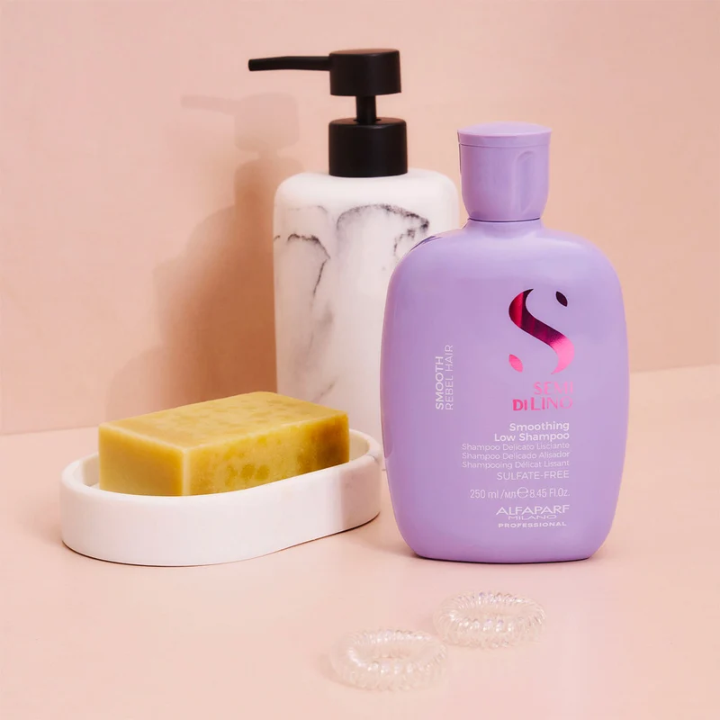 Alfaparf Milano Semi di Lino Smooth Smoothing Low Shampoo 250ml - shampoing lissant délicat