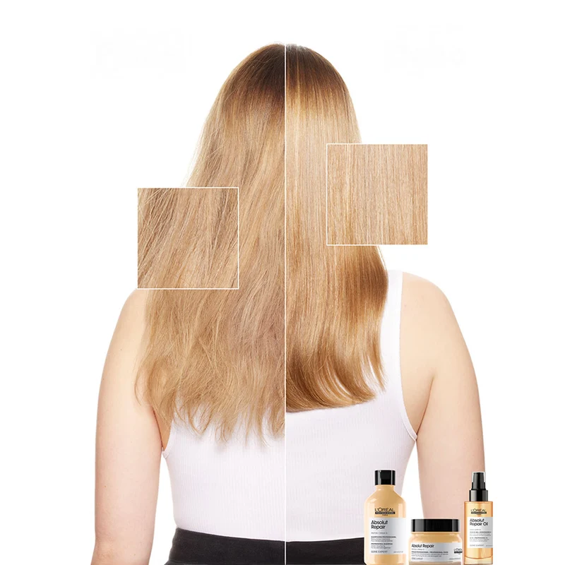 L'Oréal Professionnel Paris Serie Expert Absolut Repair Shampoo 300ml - shampooing cheveux abîmés