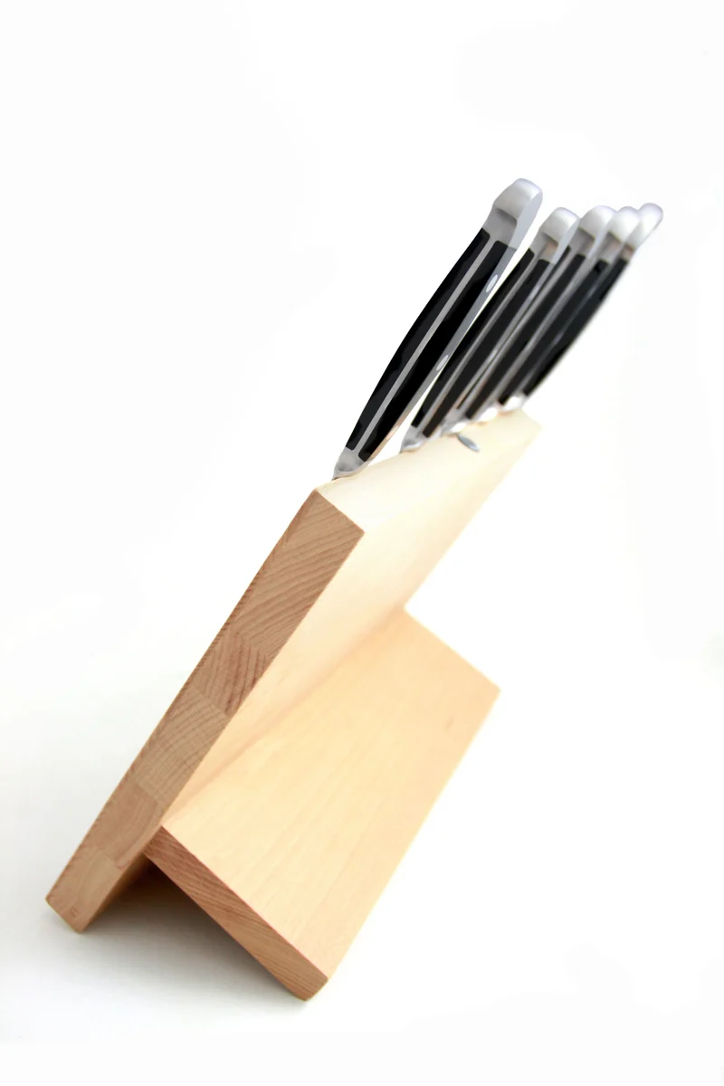 Magnet Messerpult, Alpha, Buche natur, 6tlg.