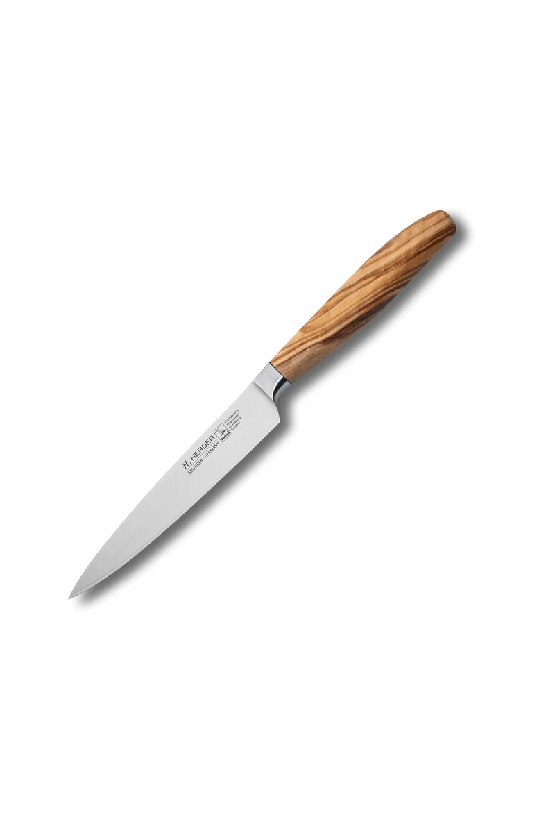 Schinkenmesser Eterno, Olivenholz, Klingenlänge 16cm, geschmiedet