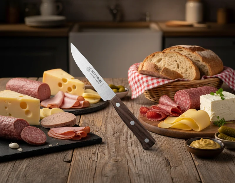 "Marsvogel" Original bayrisches Okoberfest Brotzeitmesser und Steakmesser