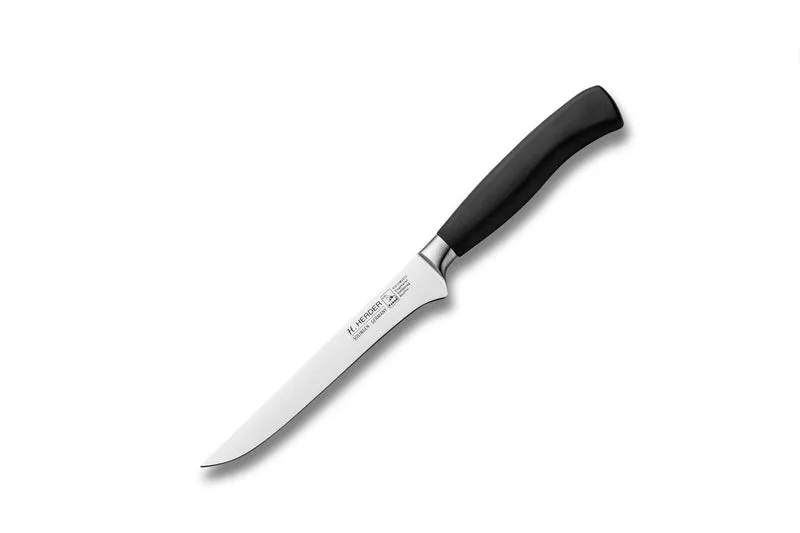 Messerset 6tlg. Eterno, Gastro PPN schwarz, geschmiedet, mit Magnetleiste