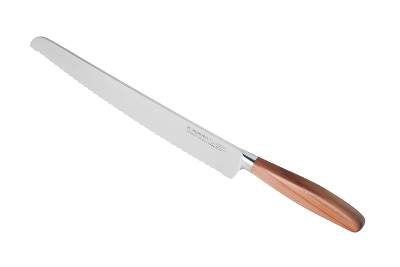 Brotmesser Eterno, Pflaumenholz, Klingenlänge 32cm, geschmiedet