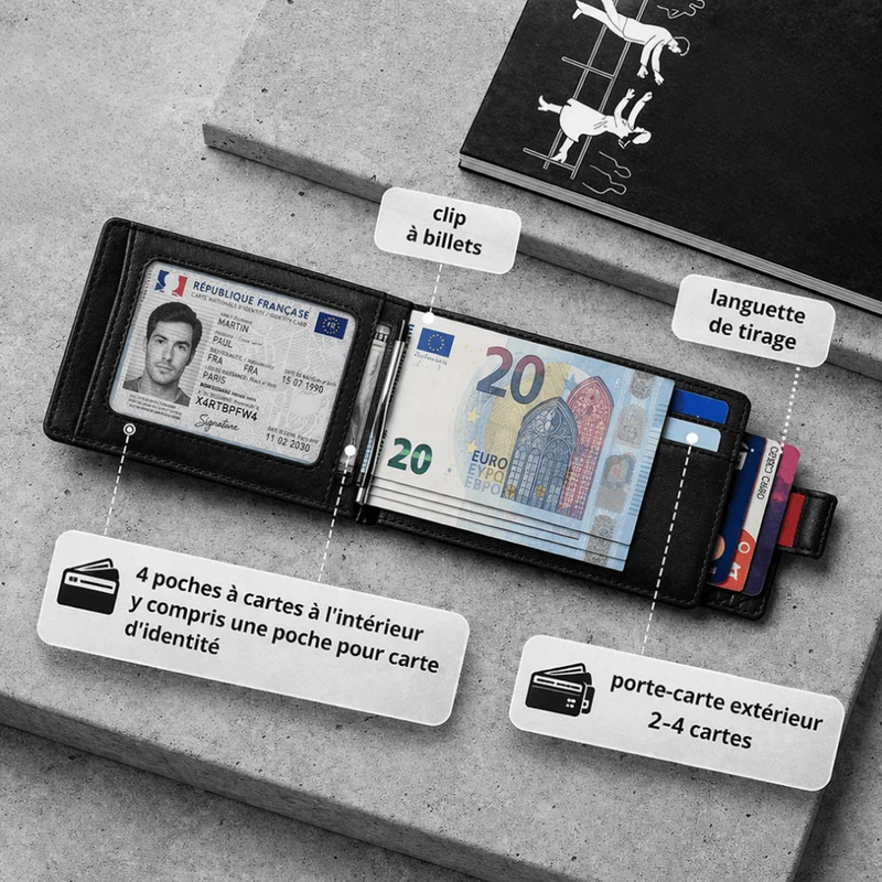 Portefeuille Cuir Personnalisé