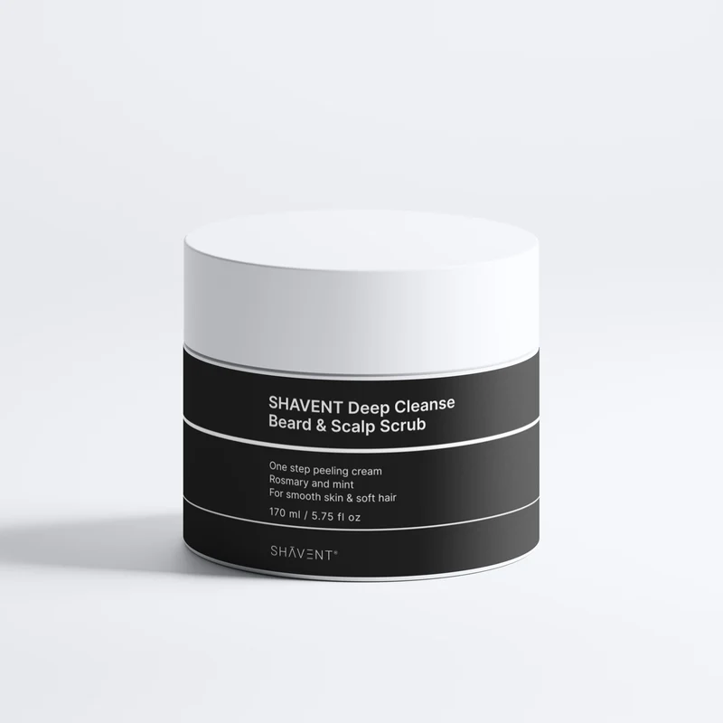 NEU: SHAVENT Bart Peeling - Deep Cleanse Beard & Scalp Scrub - perfekt gegen Hautschüppchen