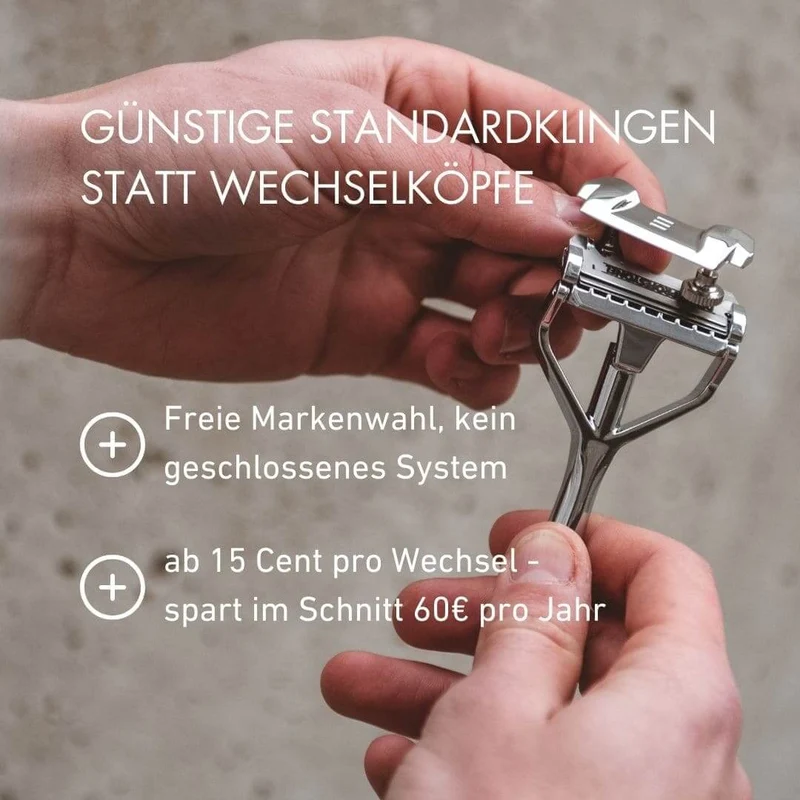 SHAVENT Original 1.0 Schwingkopf-Rasierer, inkl. Standfuß