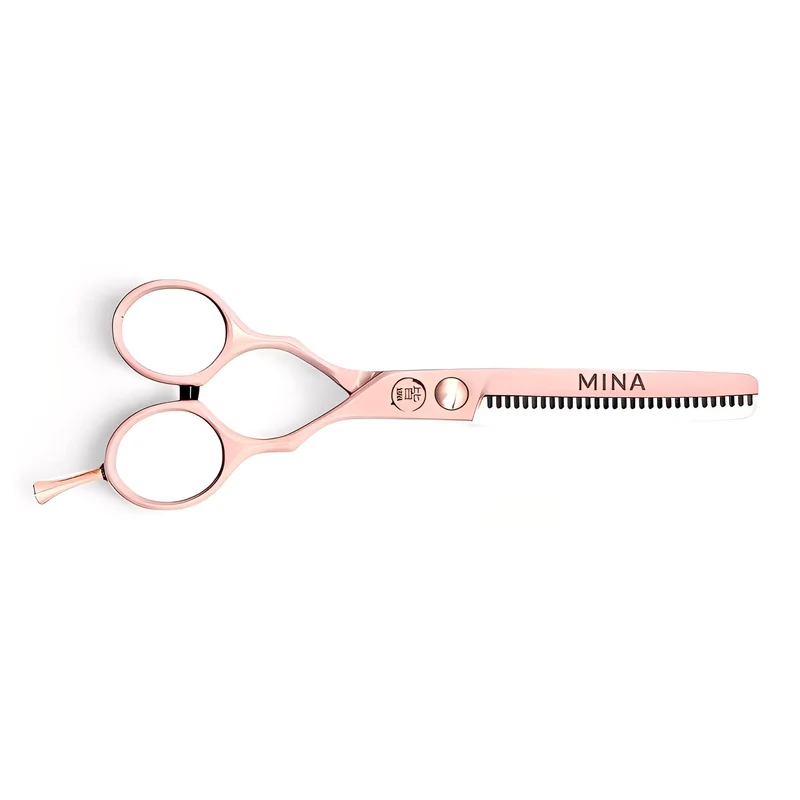 Mina Ciseaux à effiler classiques rose pastel
