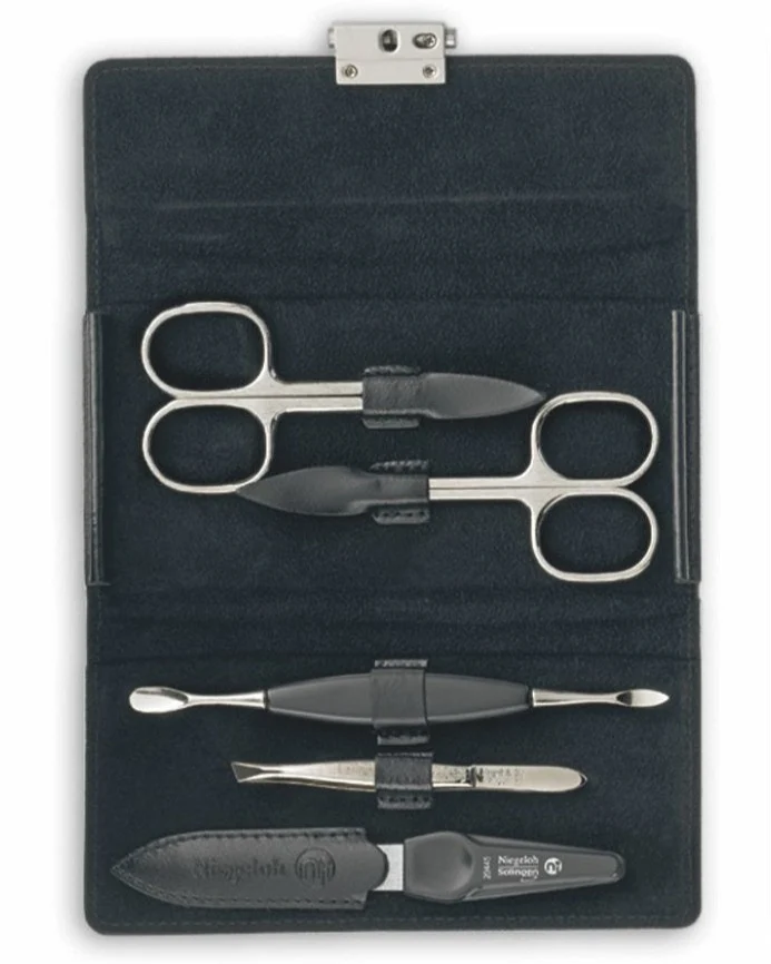 Maniküre Set Diabolo, schwarz, 5tlg.