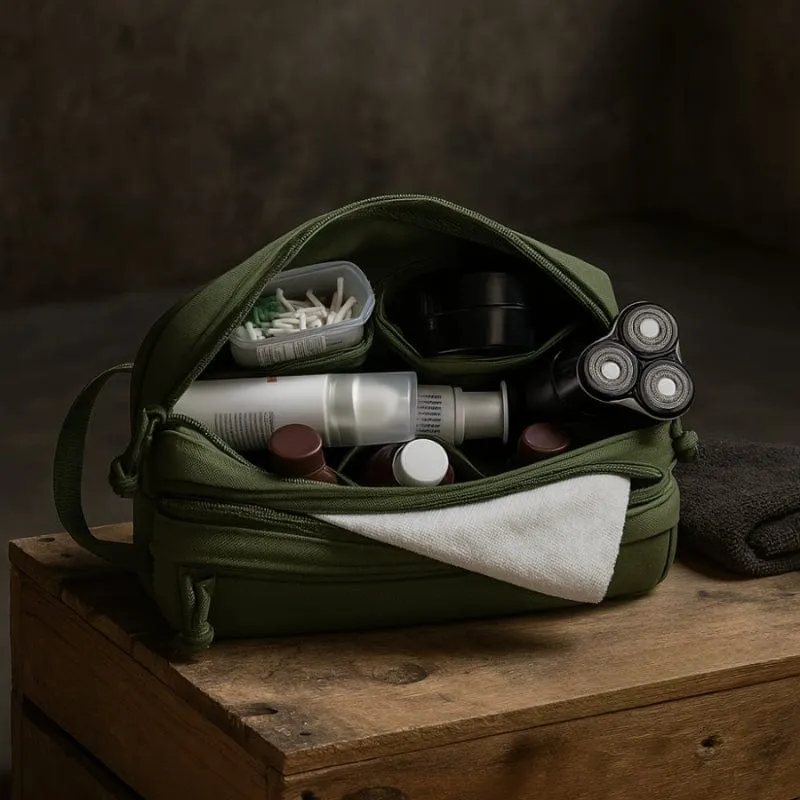 Trousse de toilette homme de voyage – étanche et résistante