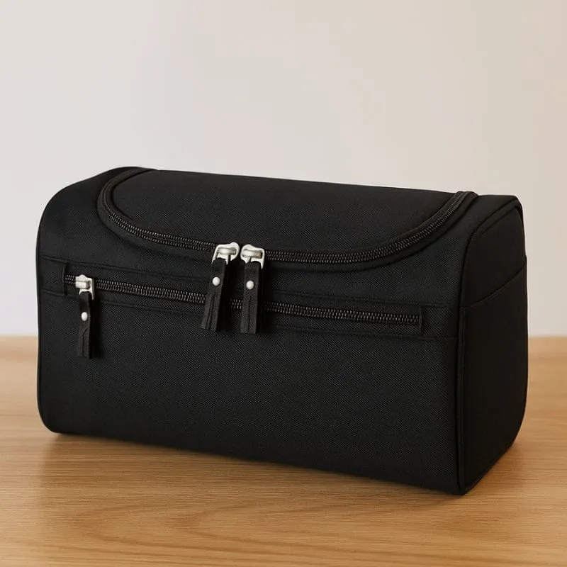 Grande trousse de toilette homme suspendue – Organisation et praticité